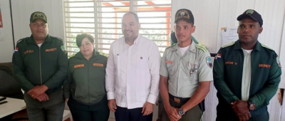 Defensor del Pueblo realiza visita de cortesía a sede DIGESETT de Constanza, provincia La Vega